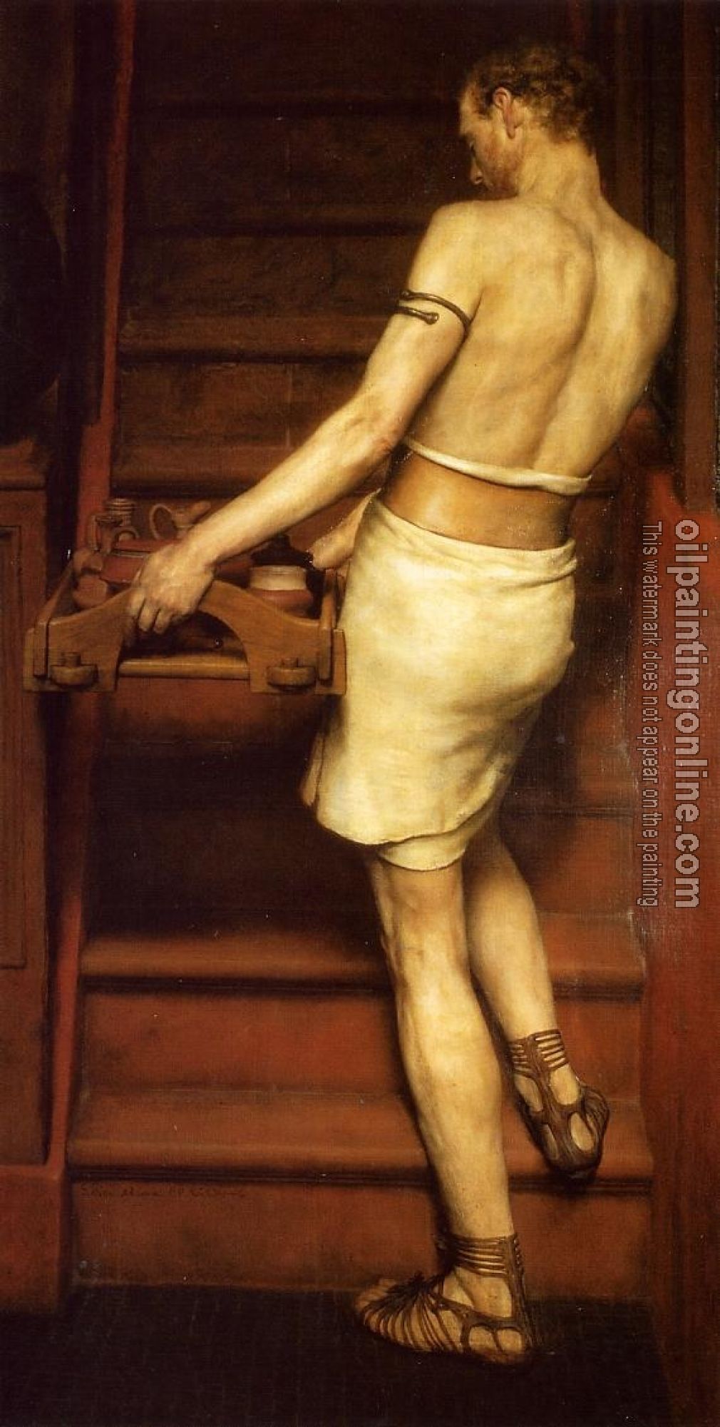 Alma-Tadema, Sir Lawrence - The Roman Potter